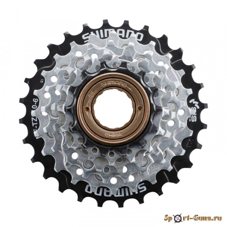 Трещотка Shimano, TZ510, 6ск, 14-28, б/уп.