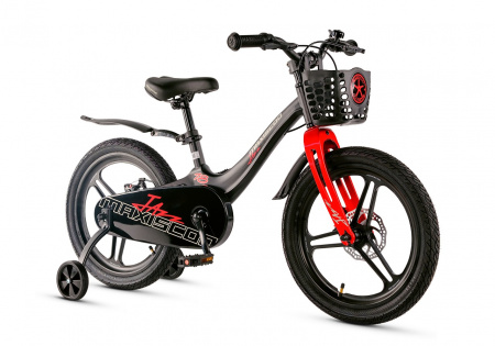 Велосипед Детский Maxiscoo JAZZ Pro 18'' Обсидиан (2025)