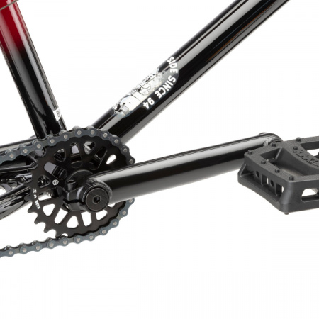 BMX Велосипед Kink Curb 20'' 2022 (красный / черный) 20'' (красный / черный) арт: K400ORG22