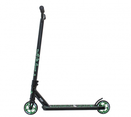 Самокат трюковый PLANK WHIP 2021, ЧЕРНЫЙ (P21-WHIP-110BK)