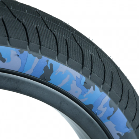 BMX Покрышка Federal Command LP 2,40'' Black w/ Blue Camo Walls 2,40'' 60psi (черный / синий камуфля