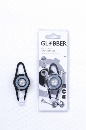 Фонарь Globber FLASH LIGHT LED, черный