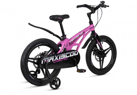 Велосипед Детский Maxiscoo COSMIC Deluxe 18'' Розовый Матовый (2025) (MSC-C1843D)