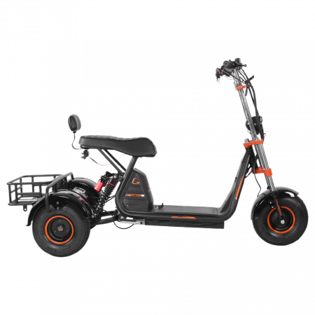 Электроскутер Citycoco Kugoo C4 TRIKE, АКБ 20800мАч, Мотор -1200w