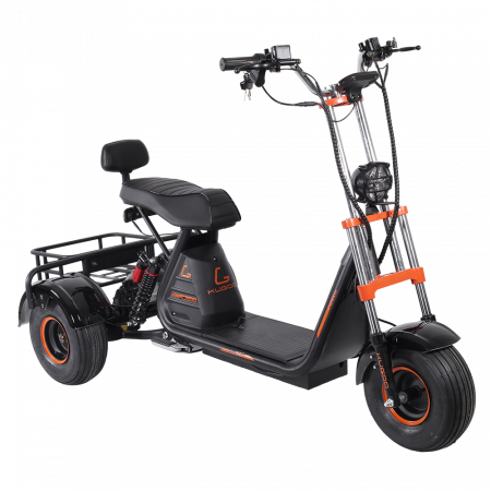 Электроскутер Citycoco Kugoo C4 TRIKE, АКБ 20800мАч, Мотор -1200w