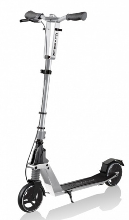 Самокат двухколёсный, GLOBBER ONE K 165 BR , серебро, (672-130)