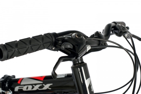 Велосипед FOXX 26'' ZING F1 черный, сталь, размер 18