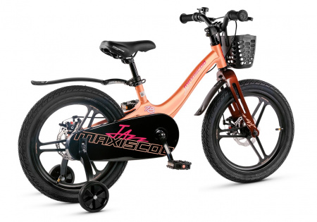 Велосипед Детский Maxiscoo JAZZ Pro 18'' Пудра (2025)