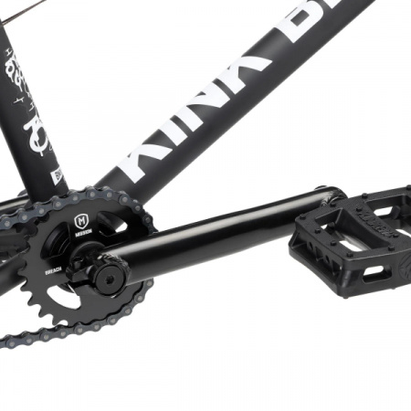 BMX Велосипед Kink Curb 20'' 2023 (черный) 20'' (черный) арт: K400BLK23
