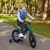 Детский Велосипед MAXISCOO ''Ultrasonic'' Deluxe Plus 14'', Аквамарин, С Дисковыми Тормозами (2022)