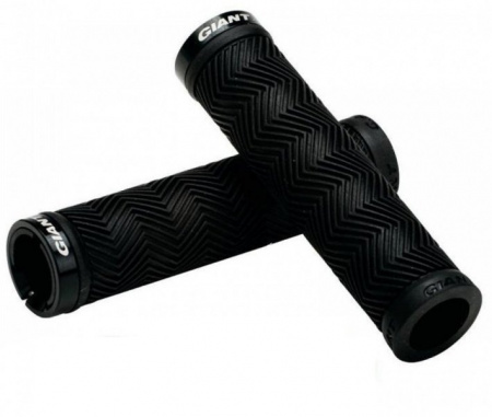 410956 Грипсы Giant SOLE-O MTB Grips, Черный/Черный
