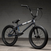 BMX Велосипед Kink Curb 20'' 2022 (черный / синие пятна) 20'' (черный / синие пятна) арт: K400BLU22