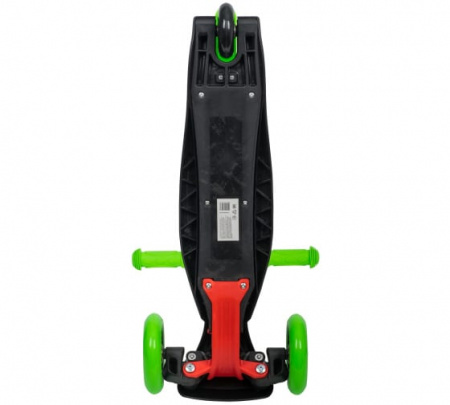Самокат для детей Novatrack RainBow Start, колеса PU пер.120*24  задн.80*24мм,эргономичн
