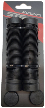 Грипсы STG SZ-100B, 125 мм, черный