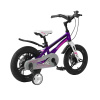 Детский Велосипед MAXISCOO ''Ultrasonic'' Deluxe Plus 14'', Фиолетовый, С Дисковыми Тормозами (2022)
