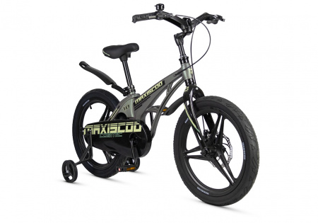 Велосипед Детский Maxiscoo COSMIC Deluxe 18'' Темный Малахит (2025) (MSC-C1842D)