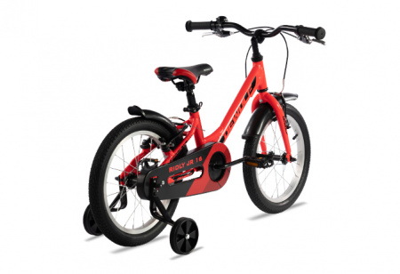 DEWOLF RIDLY JR 16 Велосипед детский, neon red/black/red, размер рамы One Size Only