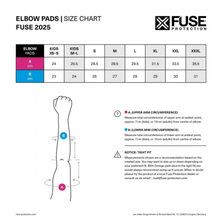 Защита локтя Fuse Alpha Lite (черный) XXL арт: 40070020615