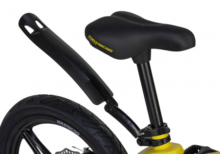 Велосипед Детский Maxiscoo COSMIC Deluxe 18'' Желтый Матовый (2025) (MSC-C1841D)