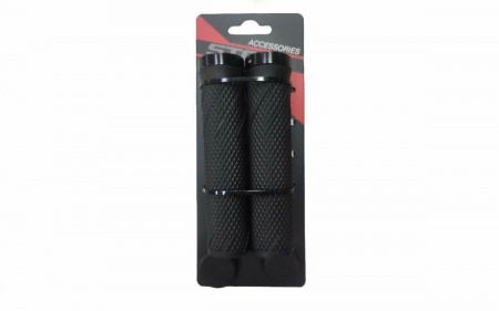 Грипсы STG SZ-056B, 135 мм, Lock-On, черный