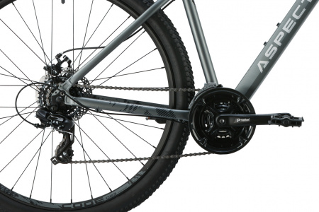 Велосипед 29'' Aspect RADIUM 3X Серый, 20'', (4640258343168)