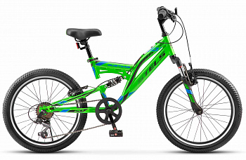 Велосипед STELS Mustang V 20'' 13'' Зеленый (LU092147 / LU088354)