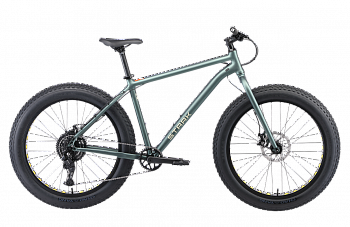 Велосипед Stark'26 Fat 26.2 D миртовый матовый/бежевый 19'' L