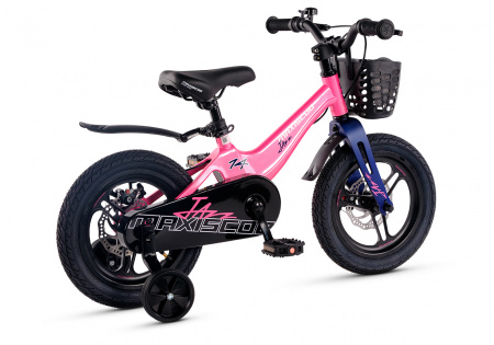 Велосипед Детский Maxiscoo JAZZ Pro 14'' Розовый Сапфир (2025)
