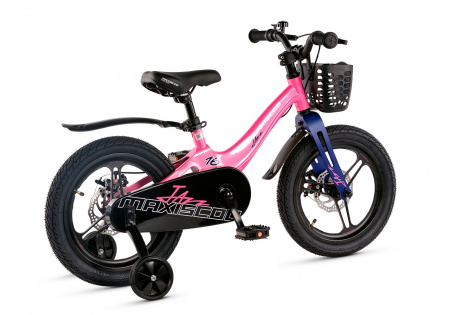 Велосипед Детский Maxiscoo JAZZ Pro 16'' Розовый Сапфир (2025)