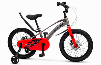 Велосипед STELS Wave MD 18'' 9'' Матовый серебристый/красный (EP-00018436 / X0000002474)