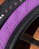 BMX Покрышка Cinema FPS 2,50'' Purple w/ Black Walls 2.50'' 60psi (фиолетовый / черный бок) арт: CN6