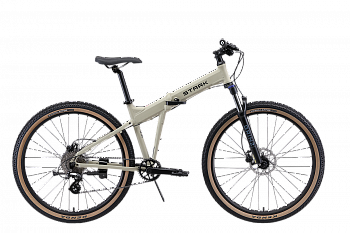 Велосипед Stark'26 Cobra 27.2 HD бежевый матовый/черный 16'' S