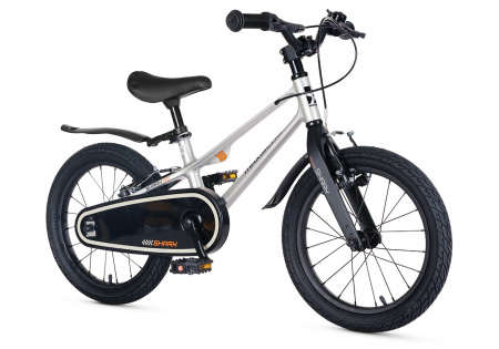 Велосипед Детский Maxiscoo SHARK Sport 16'' Серый Жемчуг (2025)
